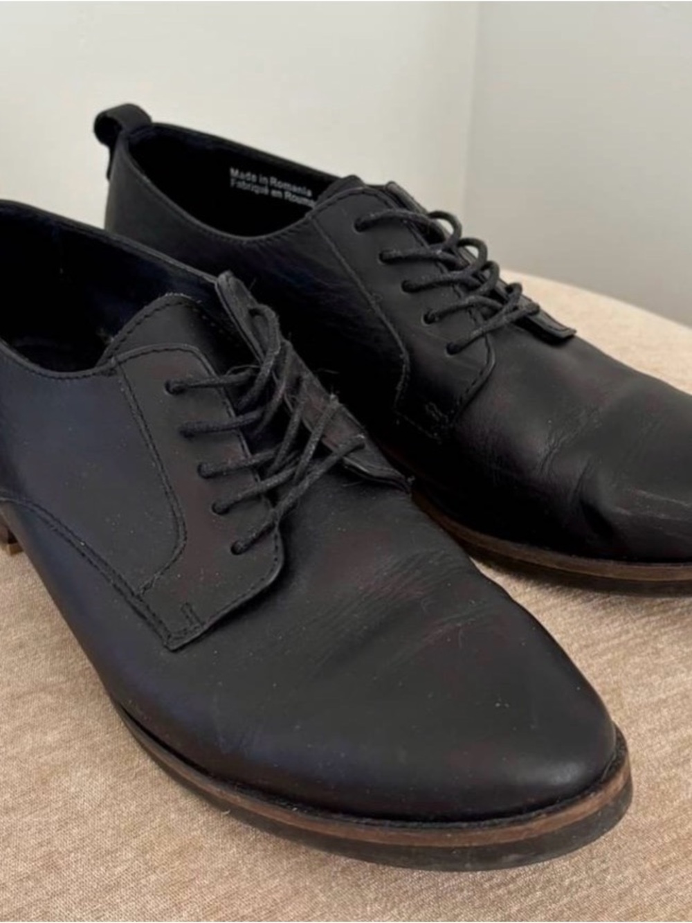 Classic Black women's Lace-Up Dress Shoes